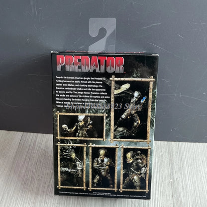 NECA Predator Figure — Ultimate Shaman Elder Armored Jungle Hunter with Snake Vision, Alien Model Toy Gift