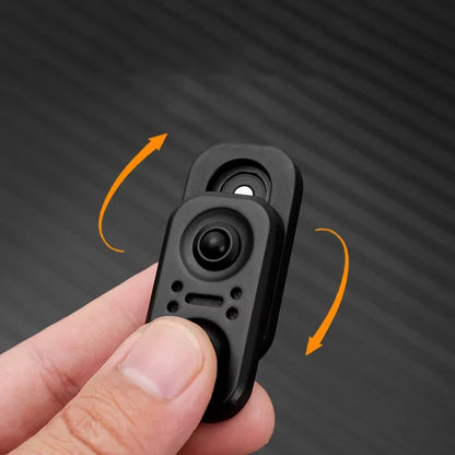 Owl Push Slider Fidget Toy - Metal EDC Haptic Stress Relief & Sensory Desk Toy