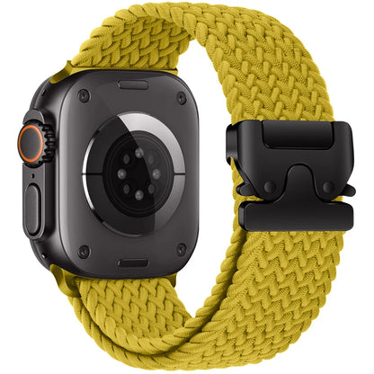 Parachute Braided Strap for Apple Watch – Compatible with 46mm, 45mm, 44mm, 41mm, Series 10/9/8, SE, Ultra 2, 49mm