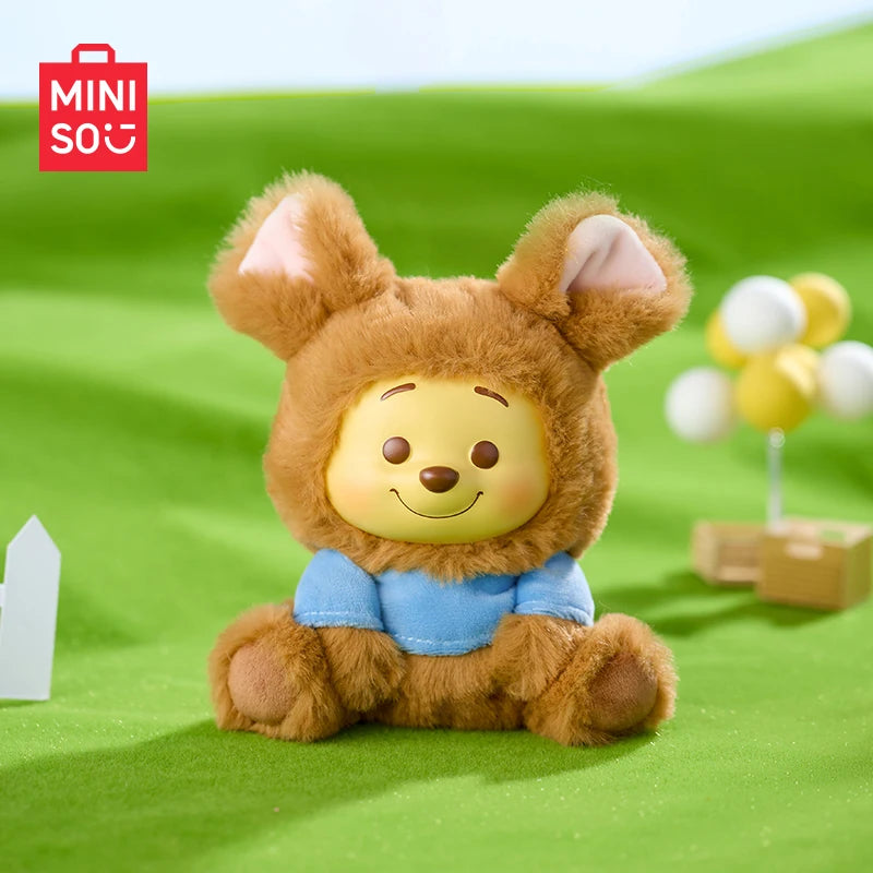 Original Winnie the Pooh Vinyl Plush Blind Box — Naughty Party Pooh Bear Bag Pendant, Cute Surprise Doll Gift