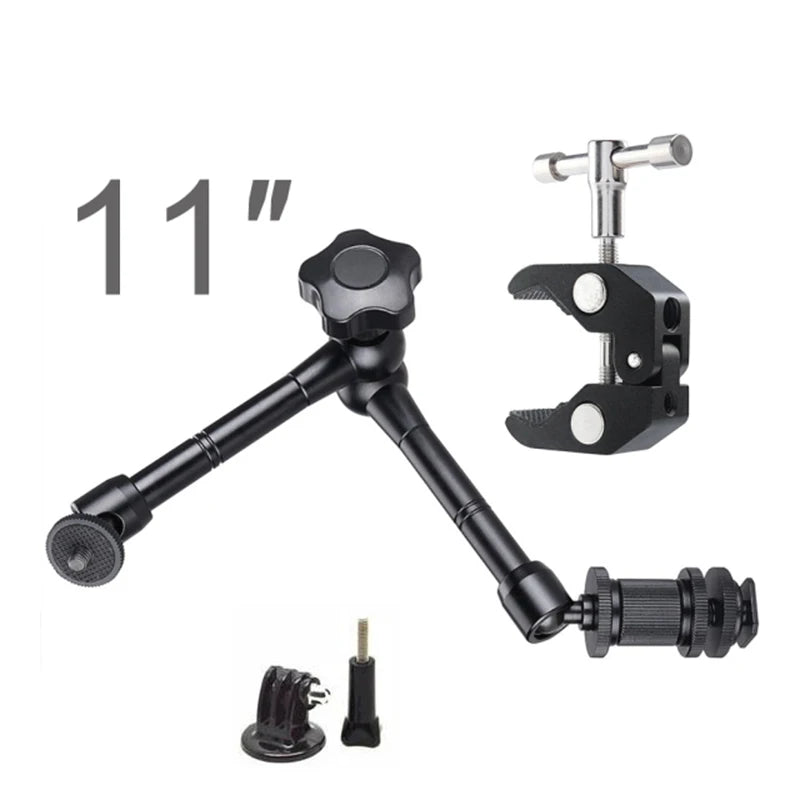 Car Action Camera Mount Bracket for GoPro Hero 10/9/8/7/6/5, DJI Osmo, Insta360, Sports Camera Support