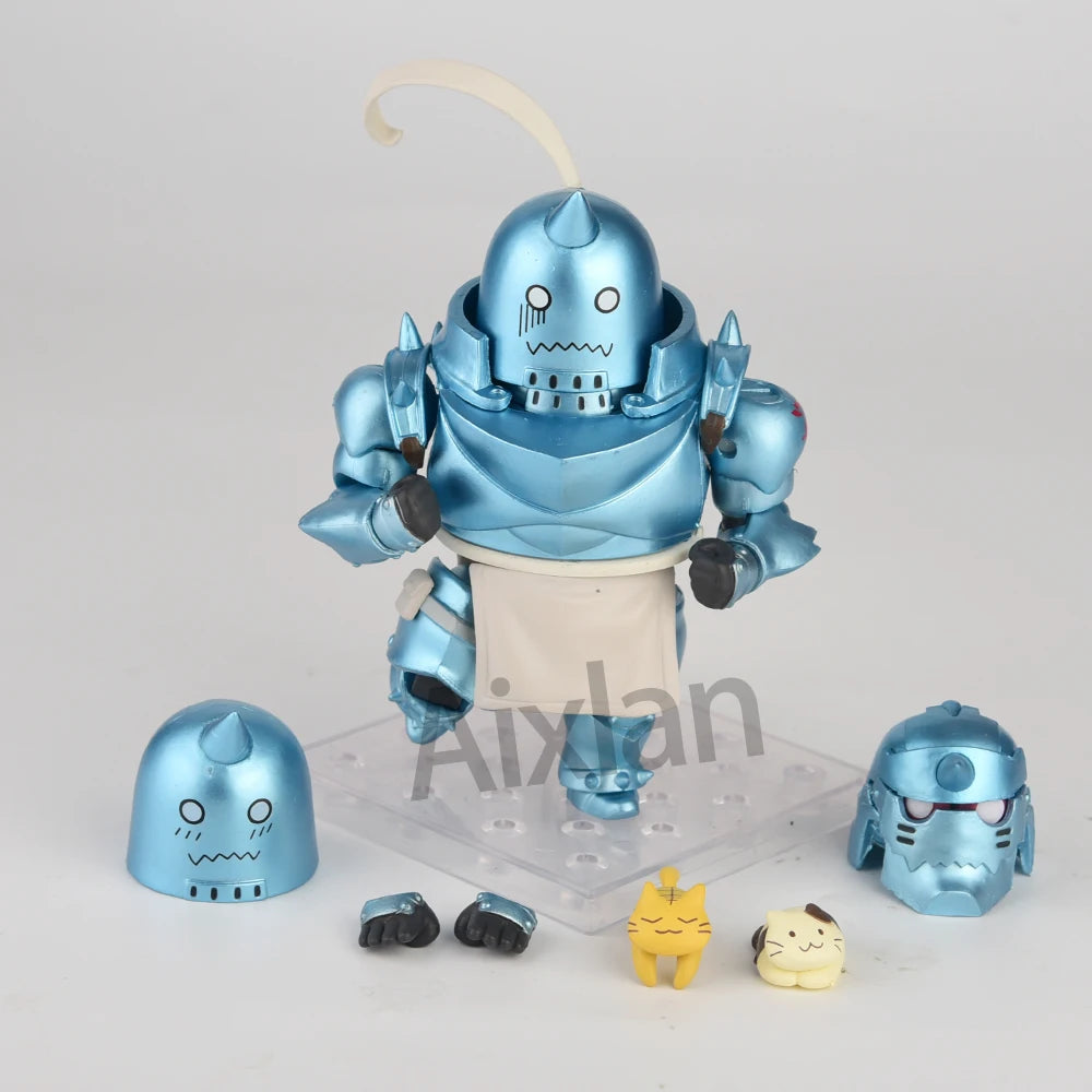 Aixlan#796 Fullmetal Alchemist Alphonse Elric Figure | 10CM Cute PVC Action Anime Collectible Figurine