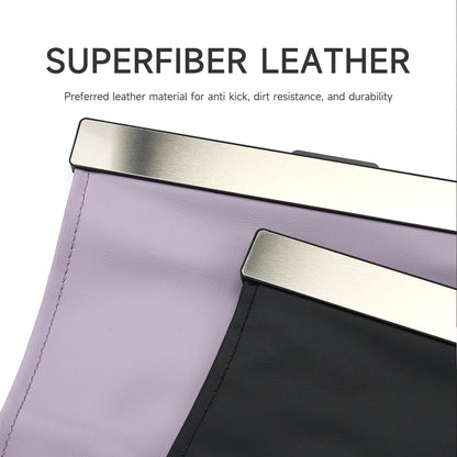 Car Garbage Bag with LED – Waterproof Magnetic Adsorption Storage, Leather Seat Hanging Trash Can, Leak-Proof Storage Pocket