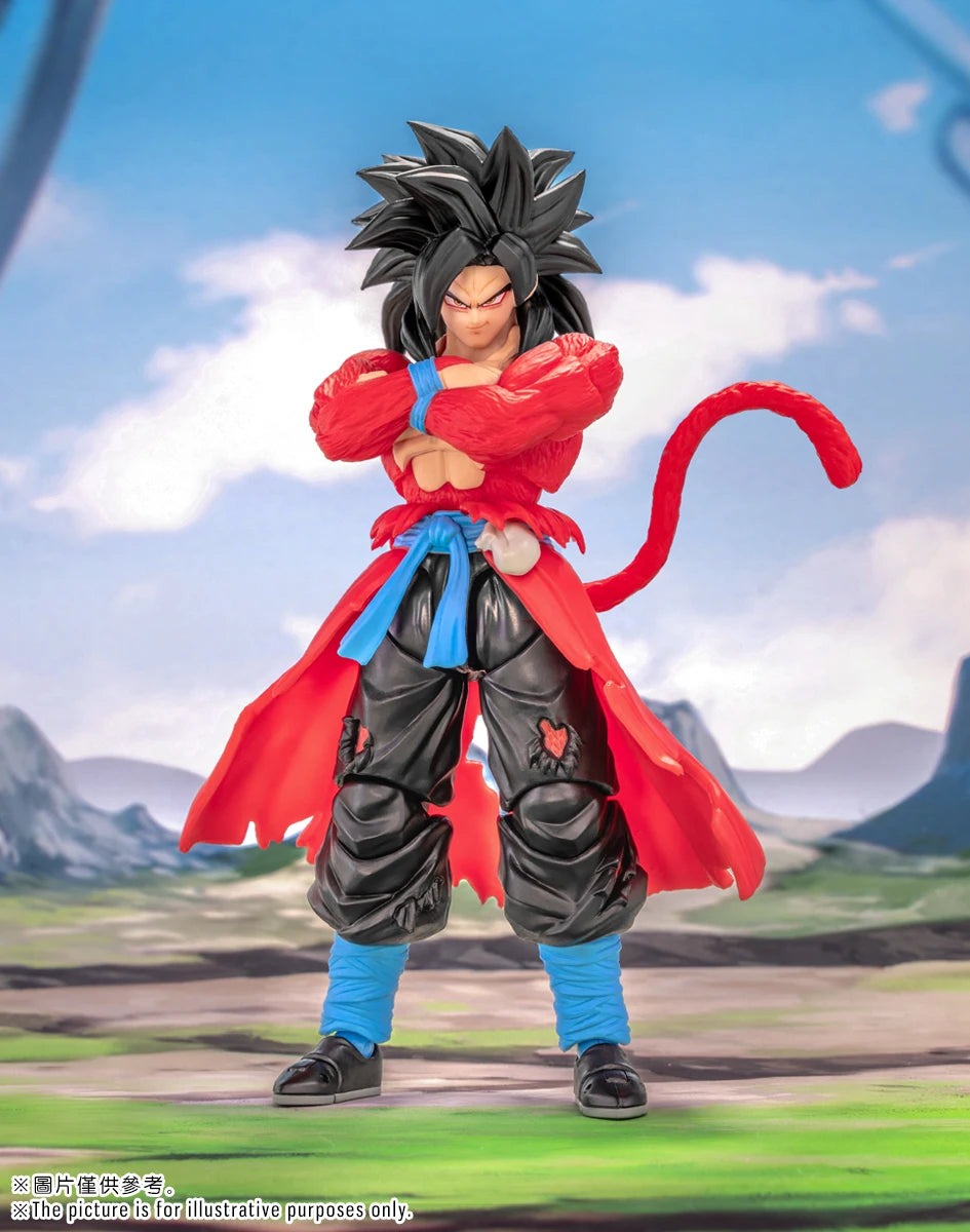 Dragon Ball SHF SSJ4 Super Saiyan 4 Goku & Broly Action Figures — Demoniacal Fit Collectible Model Toy