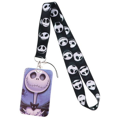 Cartoon Stitch Credential Holder Lanyard – Cute Neck Strap for Keychain, Pass & Credit Card Holder Accessories
