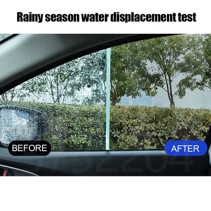 Car Glass Water Repellent Spray – Hydrophobic Anti-Rain Coating for Windshields, Windows, and Side Mirrors