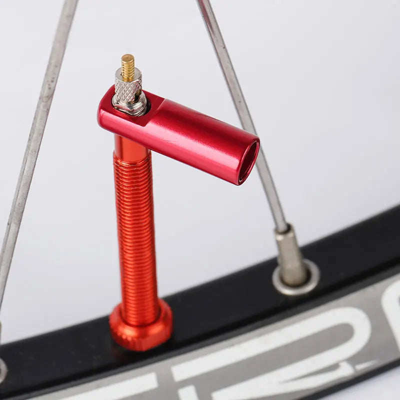 Deemount 2-in-1 Presta Valve Caps & Core Tool — CNC Alloy Lightweight Bicycle Valve Nipple (10/4/2PCS)