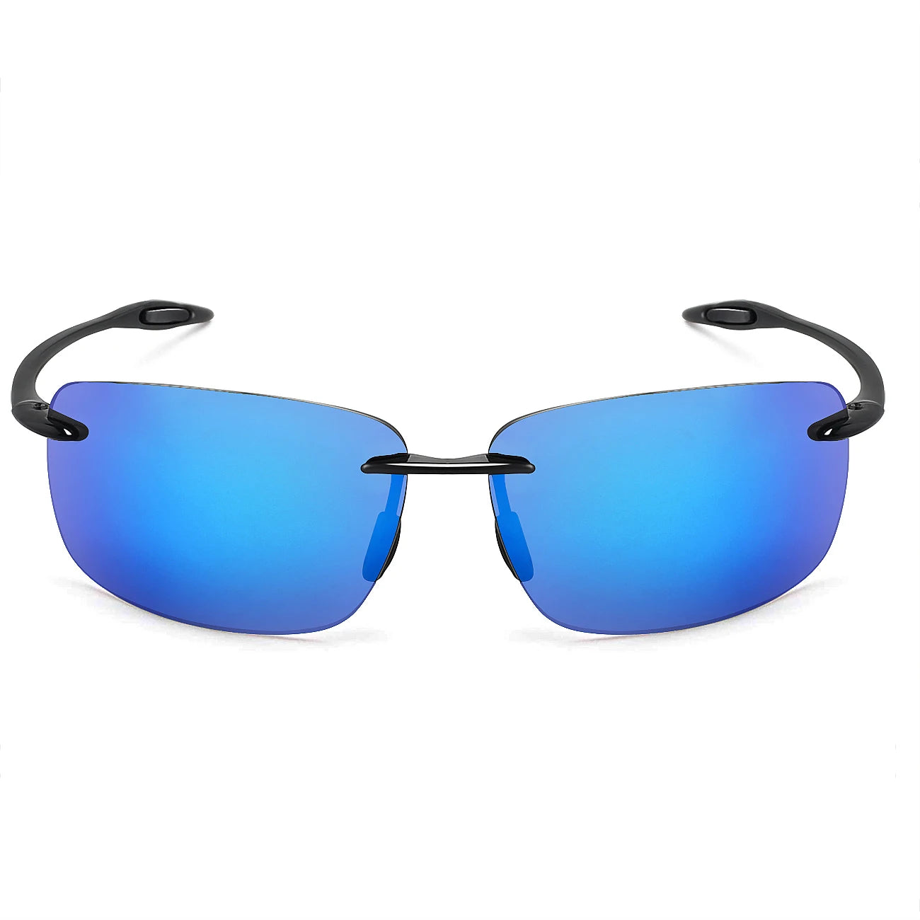 MAXJULI Polarized Sunglasses for Men & Women - Designer Fashion, Rimless Sports & Driving Eyewear (MJ8009)