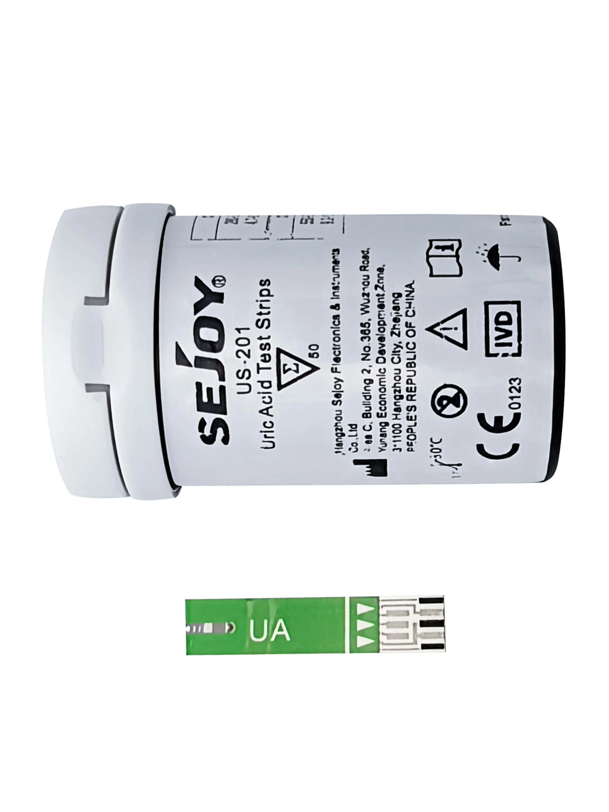 CDS-101 Multifunction Test Strips - Blood Glucose, Ketone and Uric Acid Testing Strips, 50 per Bottle (Meter Not Included)