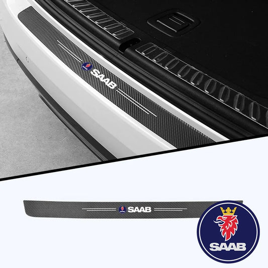 Carbon Fiber Anti-Scratch Scuff Pedal Protector for SAAB 9-3, 9-5 – Car Styling Sticker Accessories