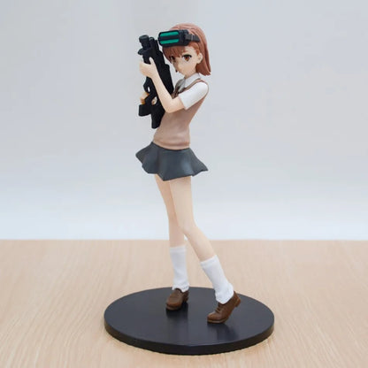 17cm Misaka Mikoto Anime Figure — A Certain Magical Index & Railgun PVC Action Toy, Cartoon Collectible Gift