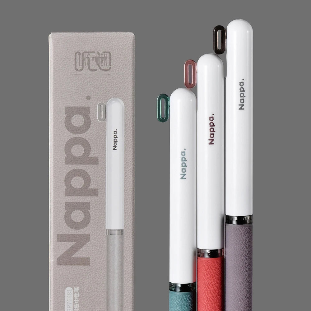 3-Piece Neutral Pens - Black Ink Student Writing Pens with Comfortable Grip