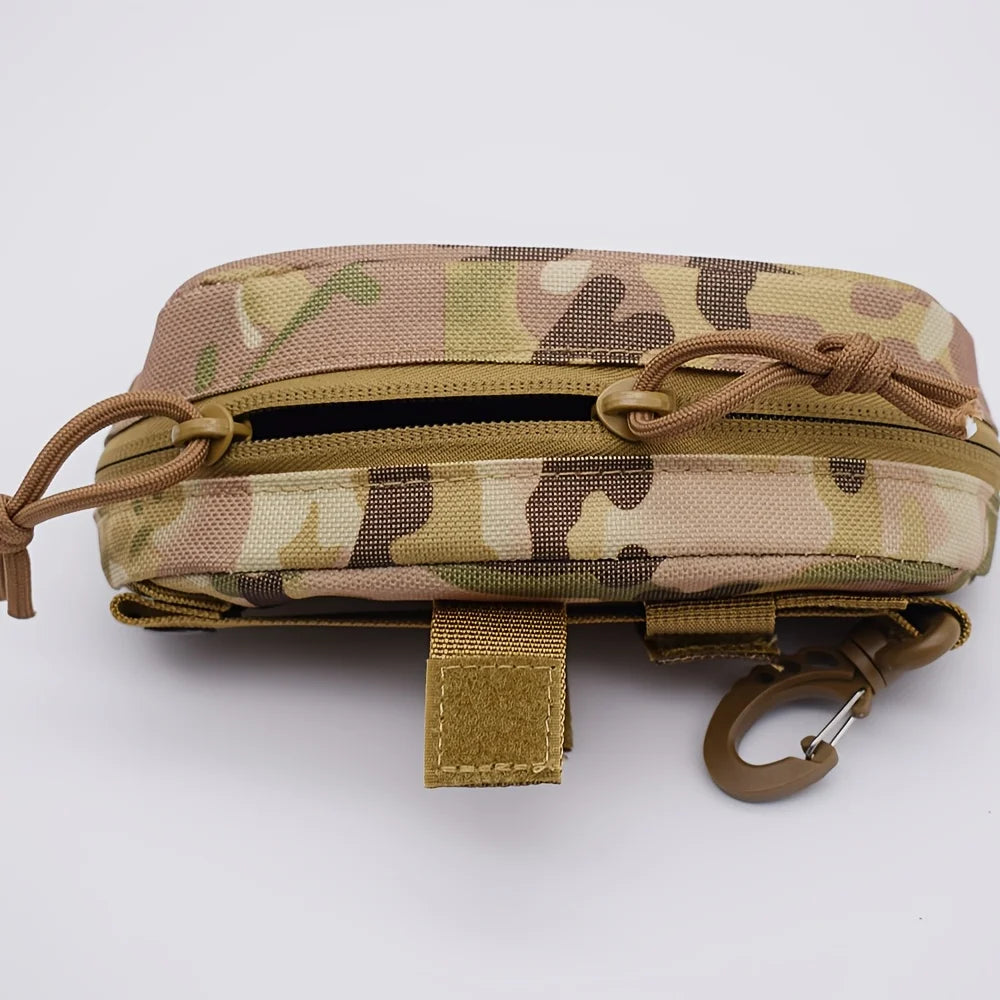 Tactical Molle Hard Case Glasses Pouch – Outdoor Portable Eyewear Protector, Shockproof & Dustproof