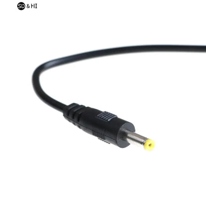 4mm x 1.7mm DC Power Extension Cable - 90cm Plug Lead for Compatible Devices and Power Connections