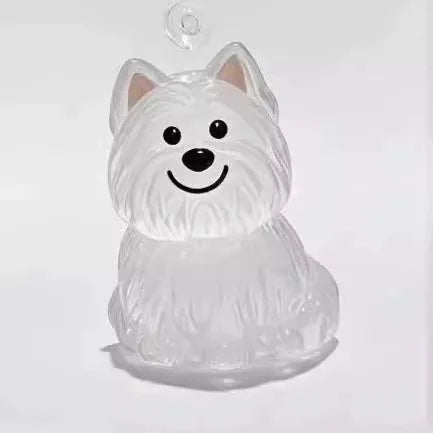 Cute Dog Hair Storage Pendant Keychain – Couple Bag Charm, Car Keychain Jewelry, Souvenir Gift & Decoration Accessory