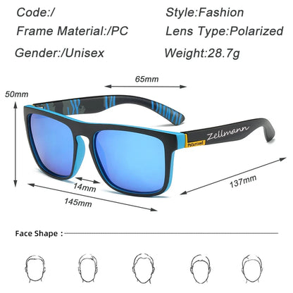 2023 New Fashion Polarized Color-Changing Sunglasses for Men – Outdoor Sports Cycling Eyewear