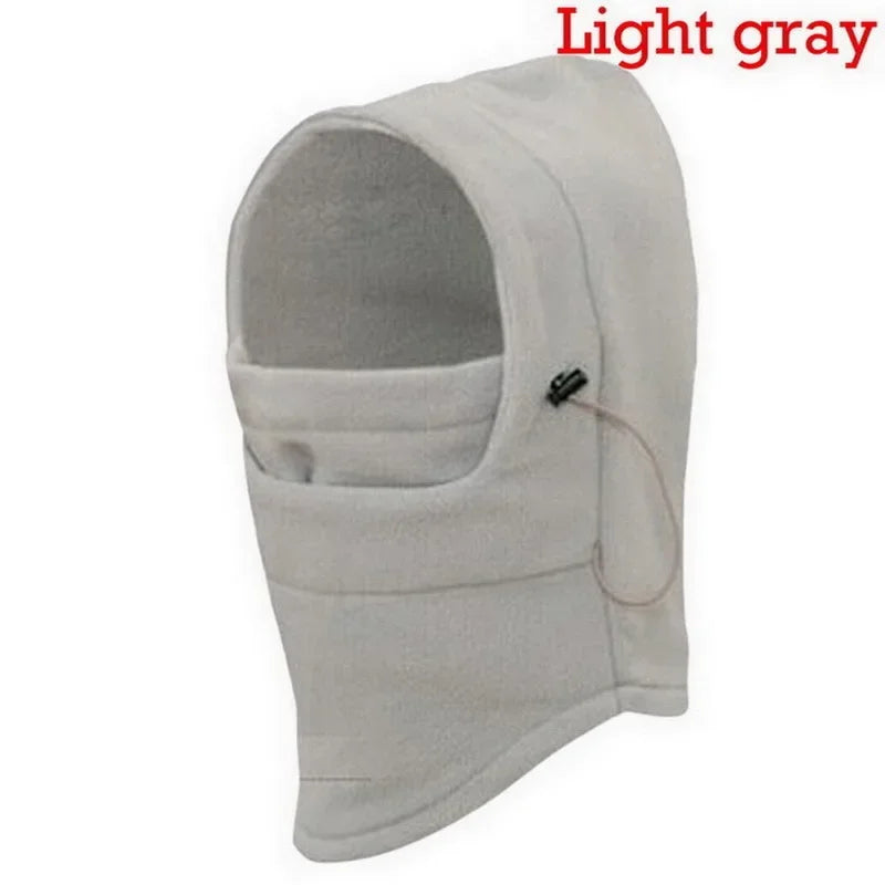 Unisex Winter Thermal Balaclava Hat – Waterproof Fleece Hood & Neck Warmer for Hiking & Outdoor Use