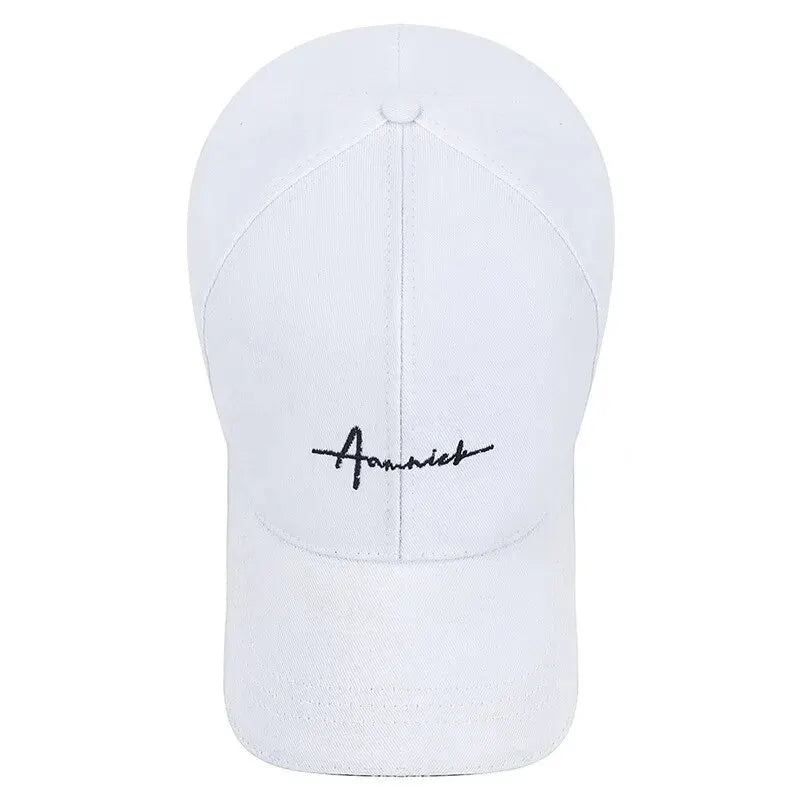 Women's Korean Letter Embroidery Baseball Cap – Breathable Sports Sun Hat