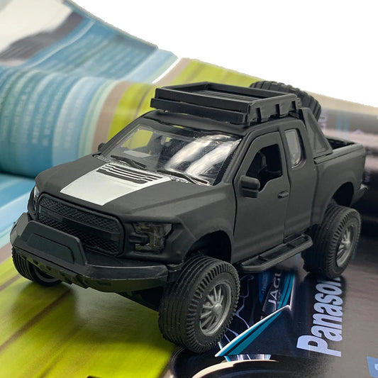 1:36 F-150 Alloy Car Model – Spring-Back Action Toy for Kids | Realistic Replica Vehicle