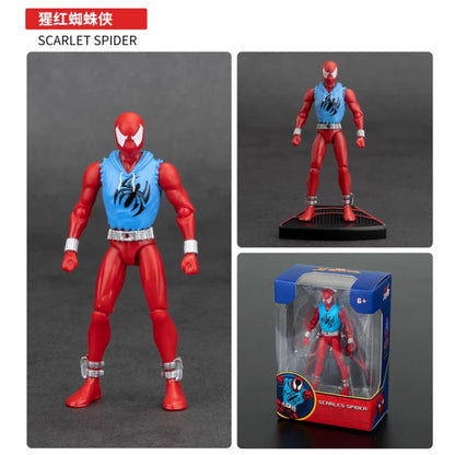 ZD Toys Avengers Legends Action Figures – Iron Man, Spider-Man, Thor, Captain America, Thanos, Hulk, War Machine Gift Set