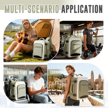 Ryanair 40x30x20 Travel Backpack - Airline Carry-On Laptop Bag for School, College & Outdoor Trips