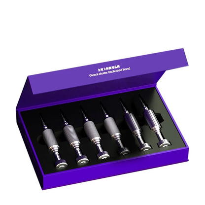 6-in-1 iShell MAX Precision Screwdriver Set: High Hardness Mechanics Plum Blossom Cross - Essential iPhone Disassembly Tools