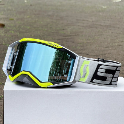 Motorcycle Riding Goggles UV400 – Dirt Bike & Cycling Glasses for Men, MTB & MX Off-Road Protection Eyewear Accessories