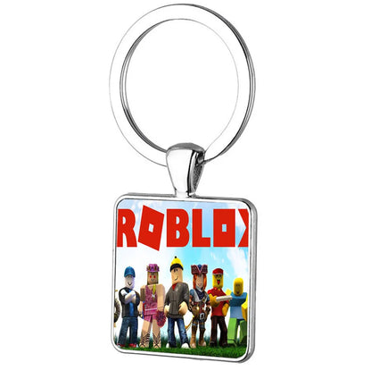 Roblox Game Keychain — Pendant Jewelry Backpack Accessory & Student Birthday Gift Toy