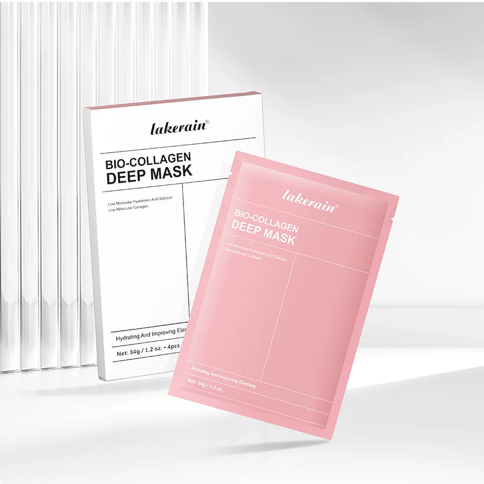 Bio-Collagen Deep Hydrating Hydrogel Mask – Overnight Collagen Mask for Firming & Pore Minimizing