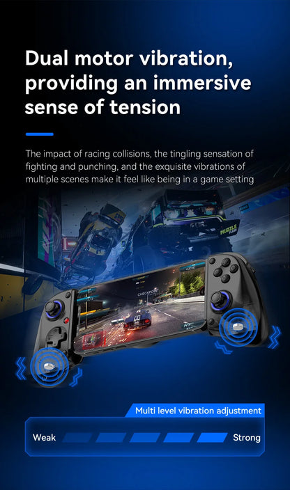 BSP-D11 Stretching Wireless Game Controller – Compatible with SWITCH, Android, iOS, PS3, PS4, XBOX, and Tablet for Gamepad Streaming
