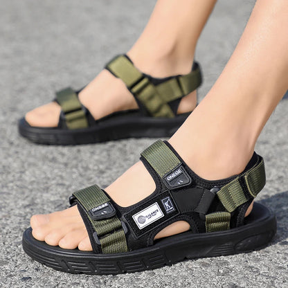 Men’s Summer Casual Sport Sandals – Fashionable Wear-Resistant Beach Shoes | Trendy Breathable Outdoor Comfortable Walking Sandals