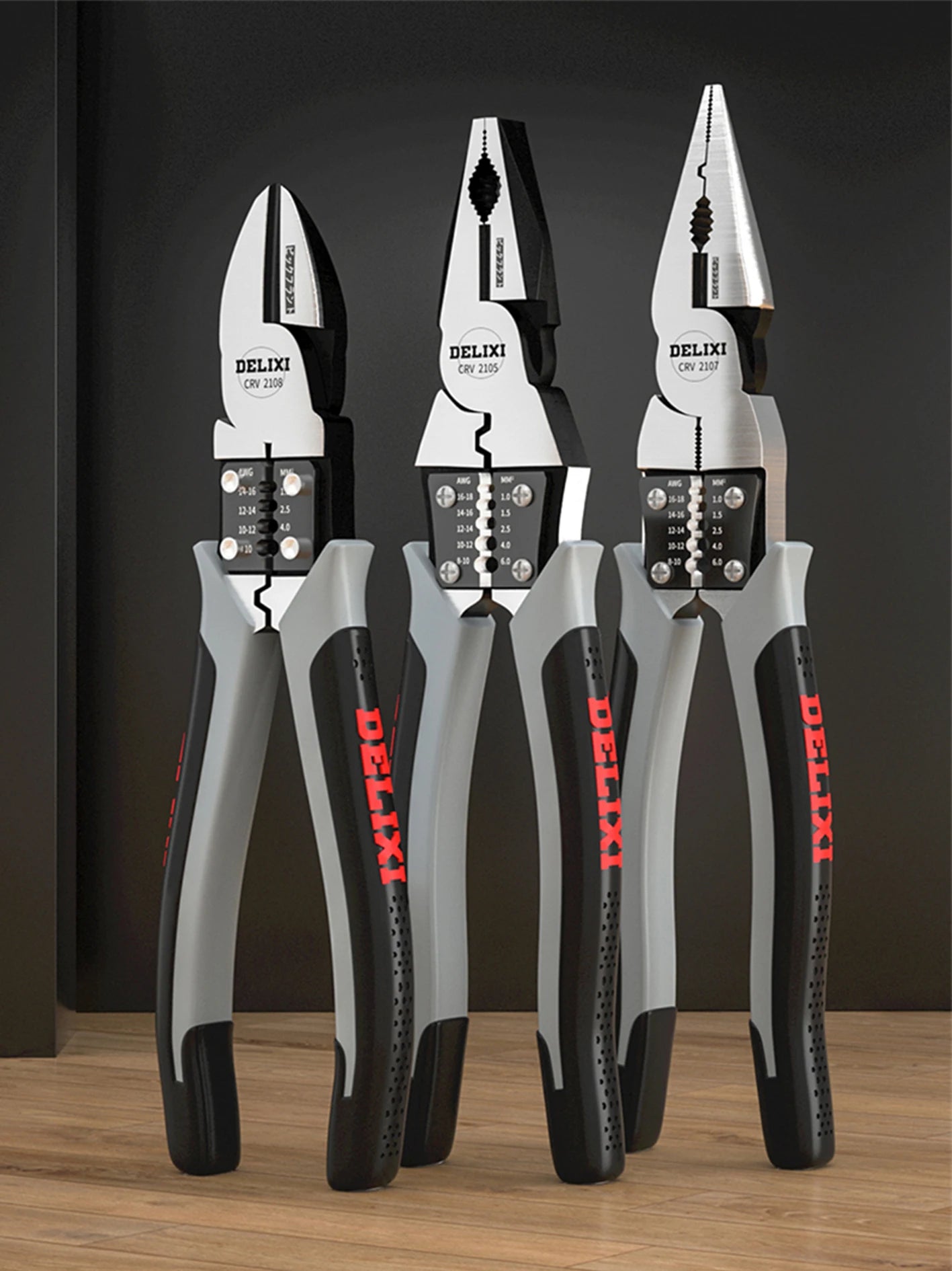 Multifunctional Universal Diagonal & Needle Nose Pliers – Electrician Wire Cutters and Hand Tools