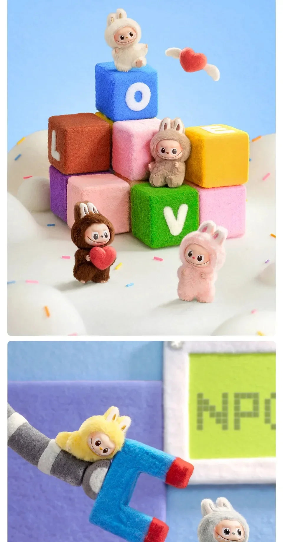 THE MONSTERS Love Series Pin – Popmart LABUBU Mystery Blind Box Cute Figurine, Desktop Decoration & Gift