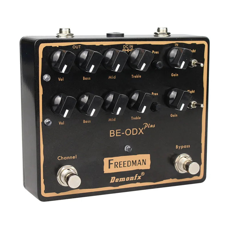 Demonfx BE-ODX PLUS Guitar Effect Pedal – High-Quality Overdrive Distortion with True Bypass
