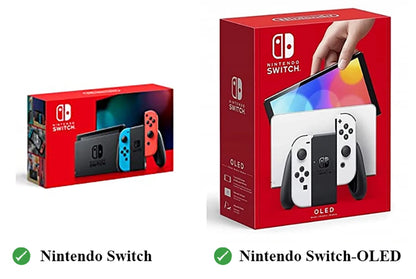 Nintendo Switch OLED Carrying Case — Portable Travel Storage Bag for Switch Game Accessories