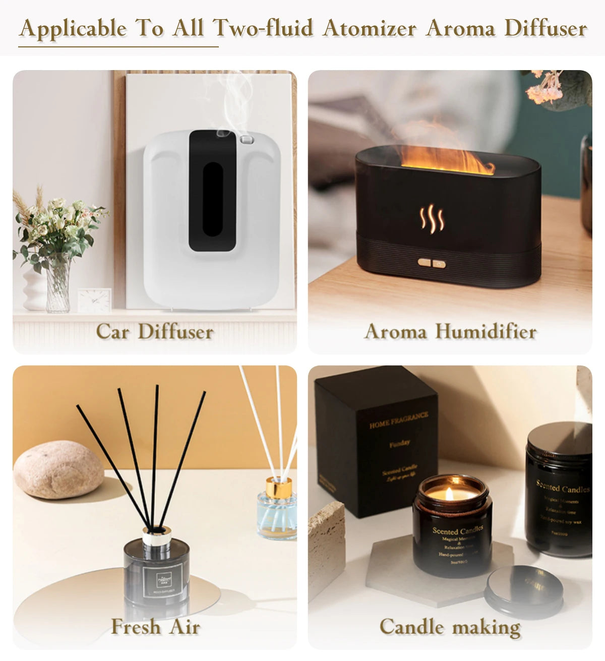 150ml Aroma Diffuser Essential Oil - Hotel Scent for Home, Office, SPA, Car & Clubs (Burj Al Arab Fragrance)