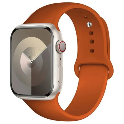 Silicone Sport Band for Apple Watch — Fits Ultra 2/3 & Series 11–SE (40–49mm)