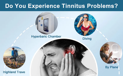 Electric Tinnitus Relief Device – Ear Pressure Expander for Ringing, Pain, Dizziness, and Hearing Improvement
