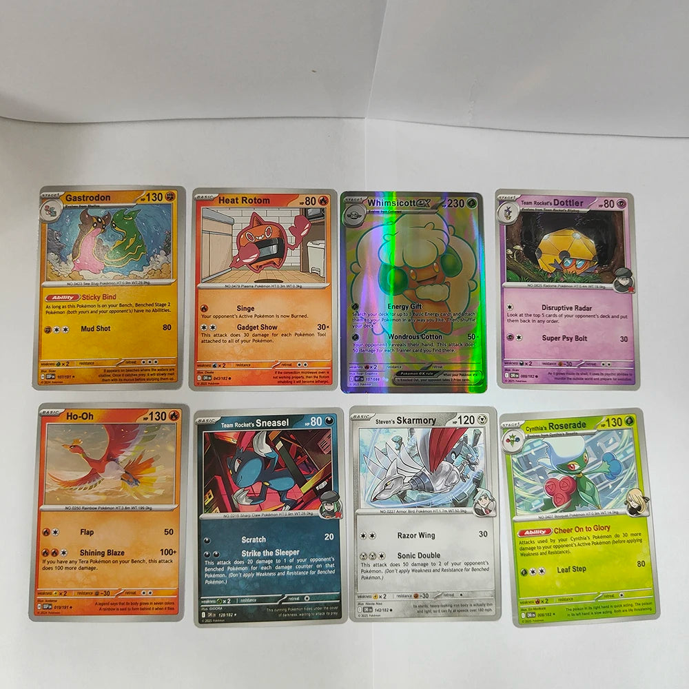 360PCS Pokémon Trading Card Booster Set – Destined Rivals, Prismatic Evolutions & Scarlet & Violet 151 PALDEAN English Cards Pack