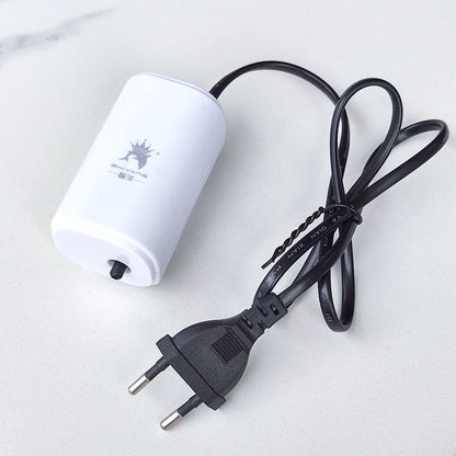 Ultra Silent 3W Aquarium Air Pump - 220V-240V Mini Fish Tank Oxygen Compressor (110V Option)