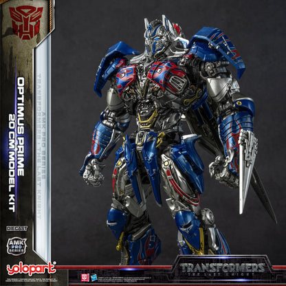 YOLOPARK Transformers Model – The Last Knight AMK PRO 20cm Optimus Prime Action Figure Toy for Boys & Men