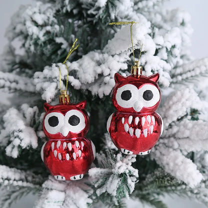 Christmas Tree Hanging Ornament – Red & White Candy Cane Pendant for Xmas, Home Decor & New Year 2024