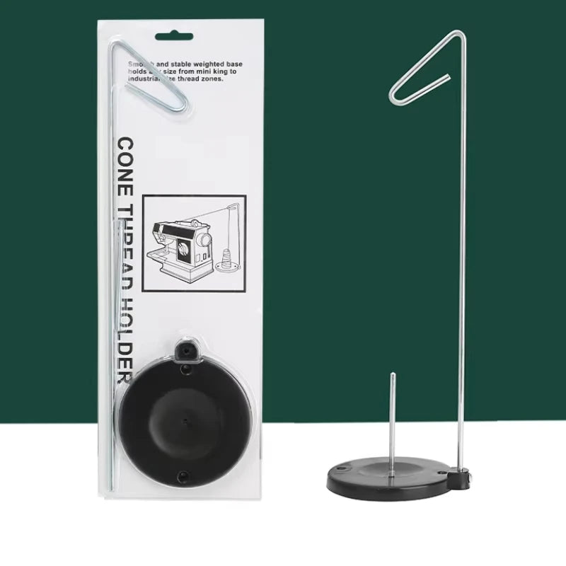Single Thread Stand for Sewing Machine - Plastic Cone Spool Holder for Large Bobbins