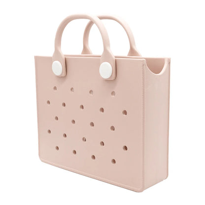 EVA Large Leather Shoulder Bag – Waterproof Casual Tote for Women, Beach Bag & Fashion Storage Handbag