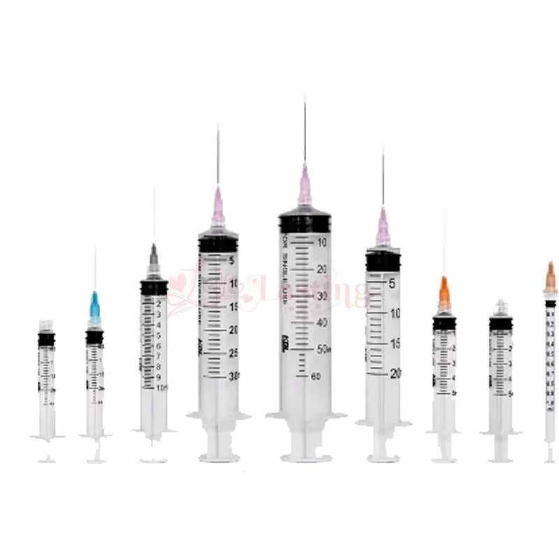 25pcs Disposable Sharp Needles – 18G to 34G Sterile Stainless Steel Tattoo & Hyaluronic Acid Needles