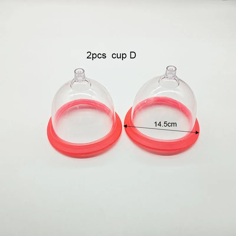 Electric Vacuum Suction Body Massage Device for Chest & Butt Lift, Breast Enhancement & Firming Cupping Therapy Pump System