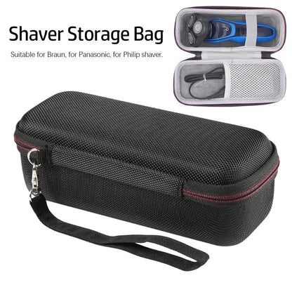 EVA Shaver Protective Case – Zipper Storage Bag for Philips Electric Shaver, Travel Box