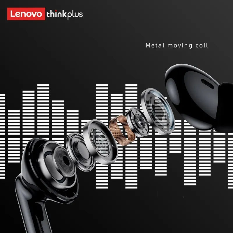 Lenovo XT88 TWS Wireless Earphones – Bluetooth 5.3, Dual MIC, Stereo Bass HIFI, Noise-Reducing Touch Control Earbuds
