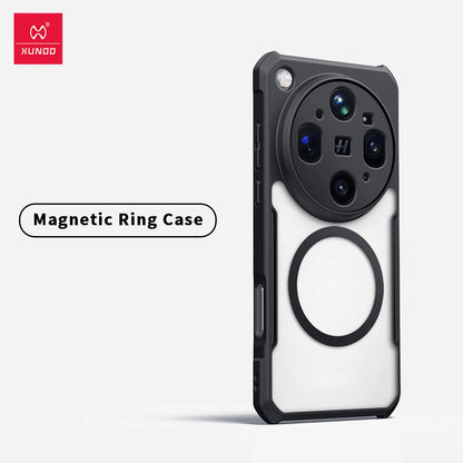 Xundd OPPO Find X9 Ultra Case - Airbag Shockproof Full Protection Matte Transparent Anti-Scratch Cover