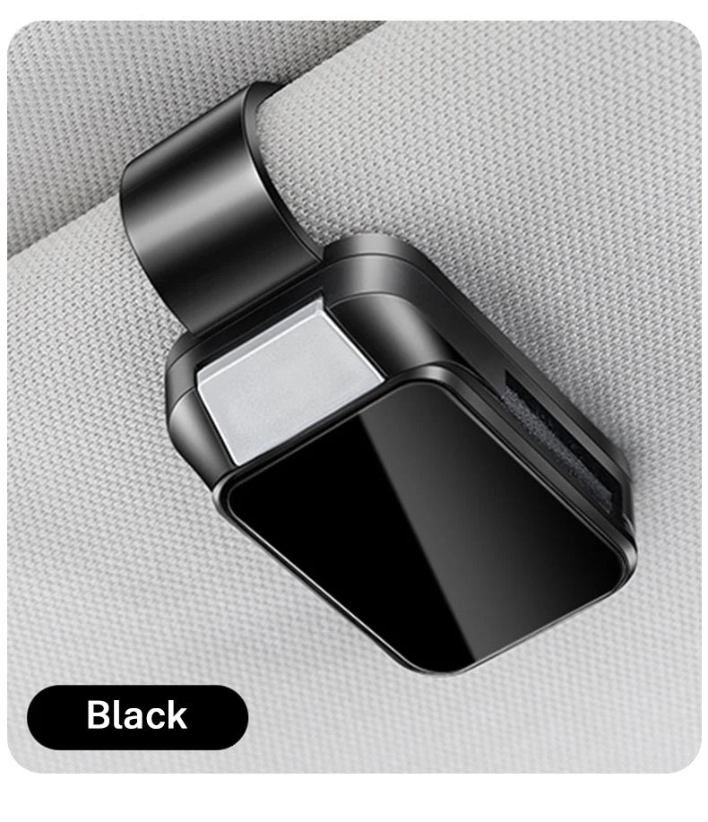 Car Sun Visor Glasses Clip – Interior Eyeglasses Storage Holder for Tesla Model 3, S, X, Y, Cybertruck & Roadster